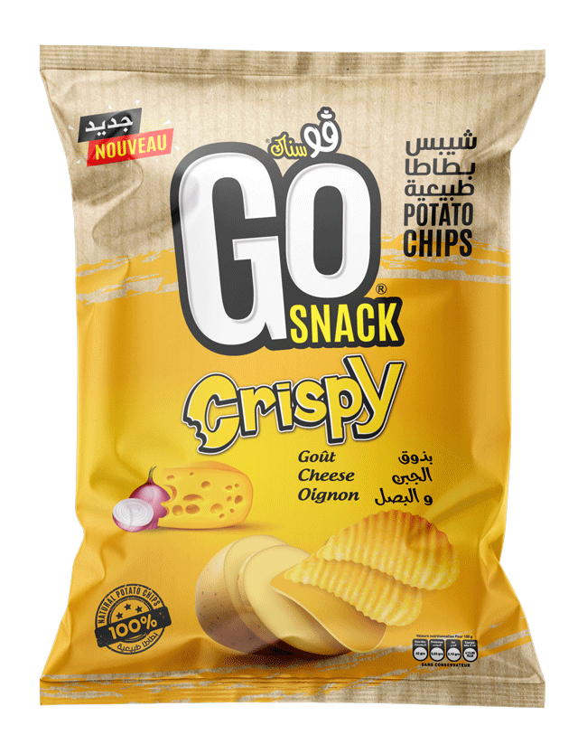 GOSNACK® POTATO CHIPS SAVEUR CHEESE OIGNON